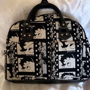 Betty Boop canvas purse